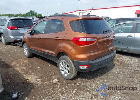 2018 Ford Ecosport Se z USA, uszkodzony, nr VIN MAJ6P1UL9JC213759